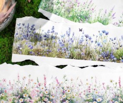 چسب واشی شفاف پیچک گل