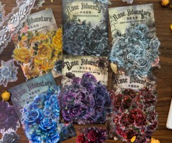 استیکر رز طرح گاتیک