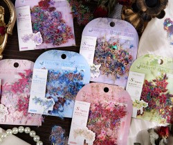 استیکر کریستالی طرح گل