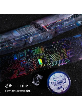 چسب واشی شفاف هولوگرامی های تک