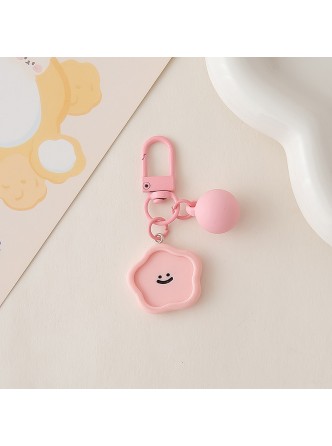 جاکلیدی و آویز پاستلی لبخند