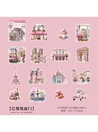 استیکر جهانگردی دور دنیا