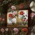 مقواهای طلاکوب طرح دسته ی گل