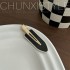 گیره مو سیاه و سفید