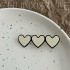 گیره مو سیاه و سفید