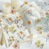 استیکر نیمه شفاف طرح گل