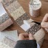 چسب واشی استیکری گل‌گلی وینتیج
