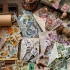 ست استیکر طرح تمبر قدیمی