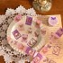چسب واشی طلاکوب تمبر قدیمی