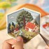 استیکر 3D خونه مینیاتوری